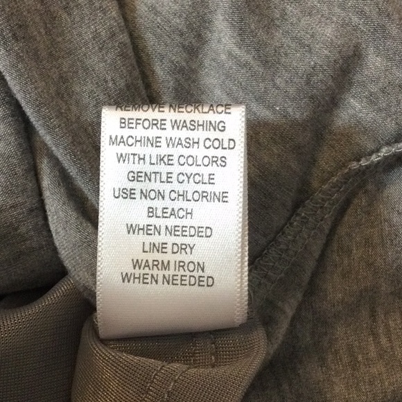 L Krazy Kat gray overlay knit dress - Picture 15 of 15